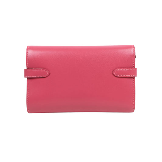 Hermes Kelly Wallet Medium Rose