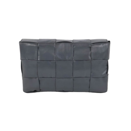 Bottega Veneta Cassette Crossbody Bag Grey