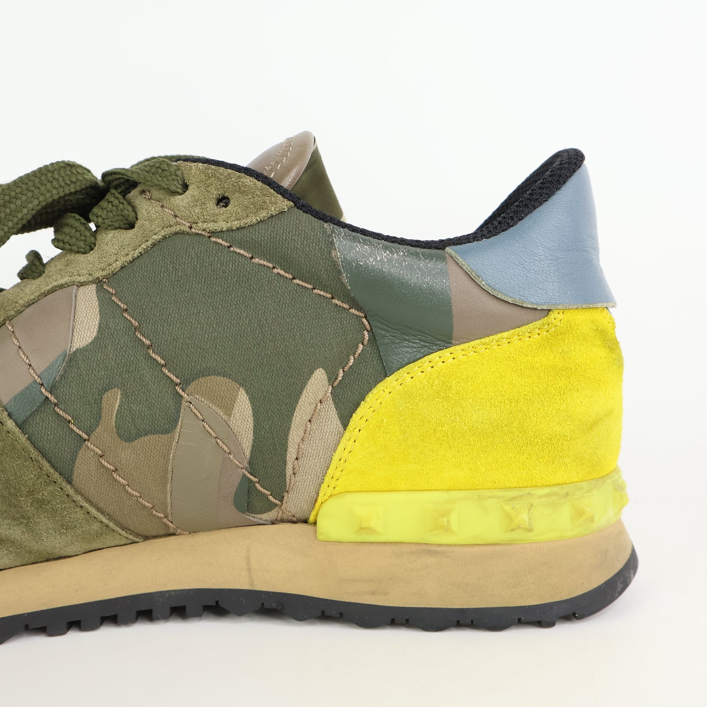 Valentino Sneakers Green Camouflage 41