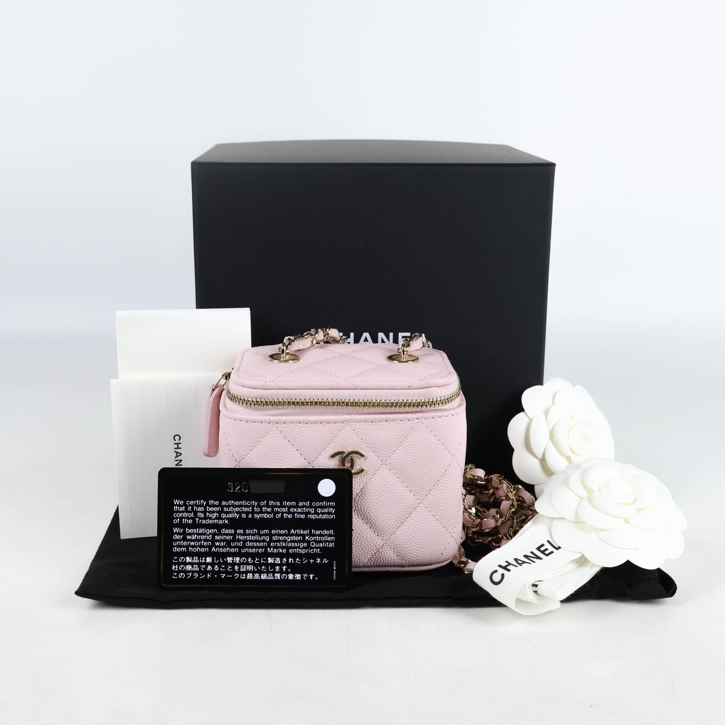 Chanel Vanity Mini Pink Caviar LGHW