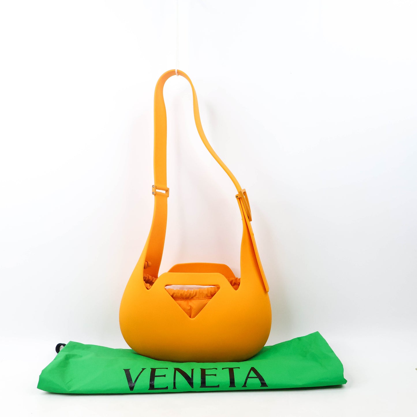 Bottega Recycled Rubber Punch Orange