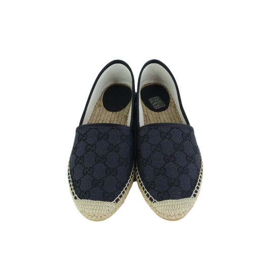 Gucci Canvas Espadrille Black 37