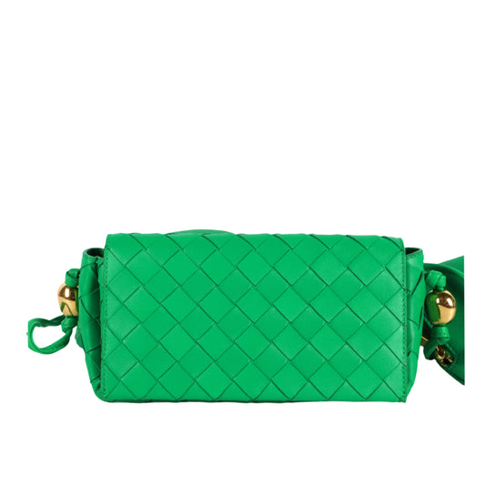 Bottega Veneta Multi Crossbody Pouch Green