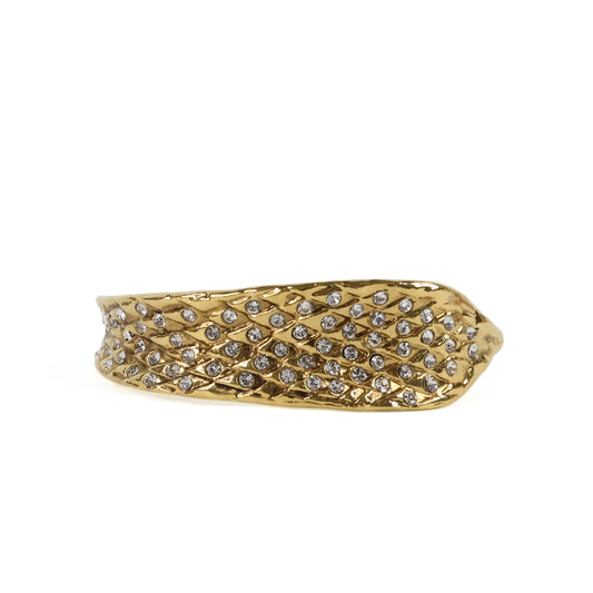 Saint Laurent Cobra Bracelet Gold