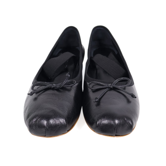 Miu Miu Ballerinas Leather Black