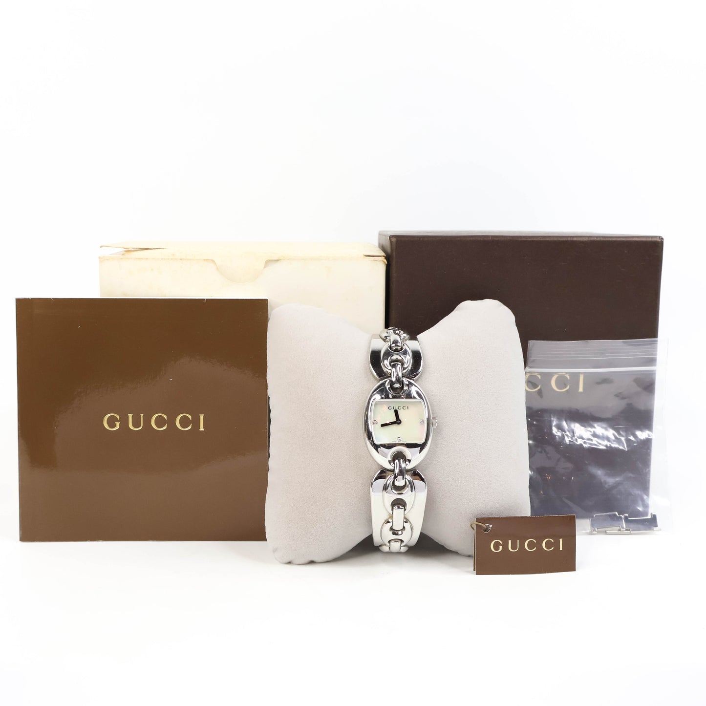 Gucci Watch Pearl Dial
