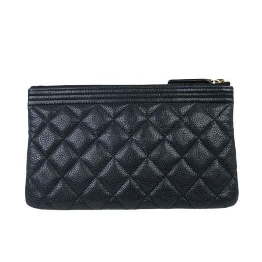 Chanel Boy Small O-Case Black