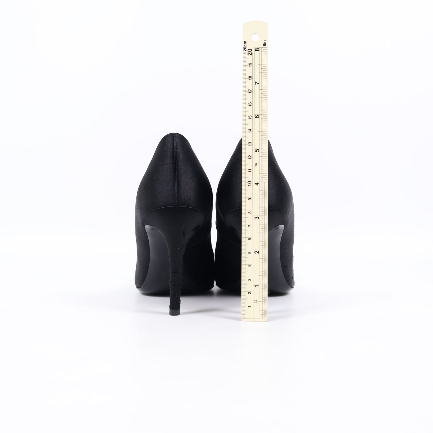 Roger Vivier Pumps Satin Black Crystal 37