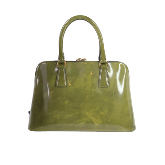 Prada Pyramid Militare Fum Green