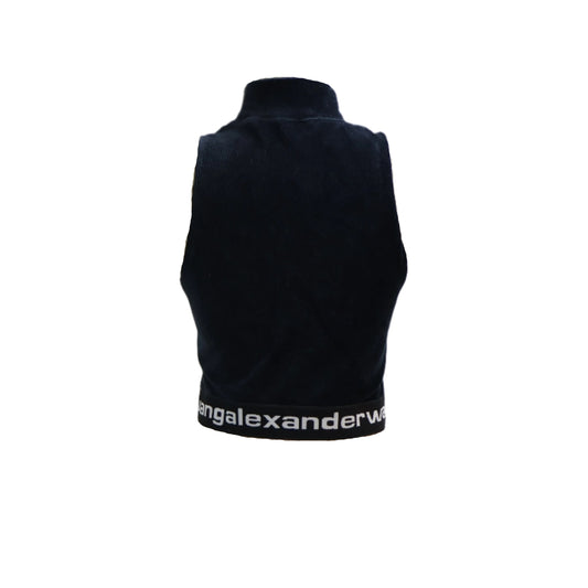 Alexander Wang Tank Top Velvet Black