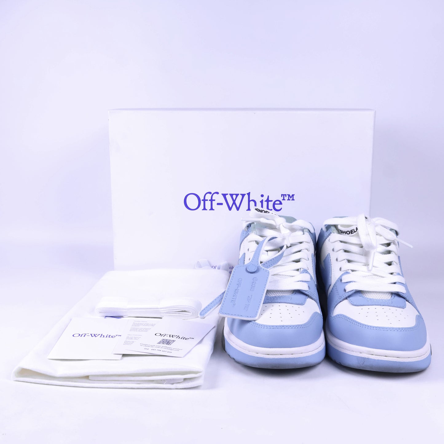 OFF-White Sneakers Blue White 36