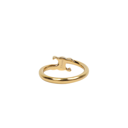 Celine Ring Asymmetric Gold