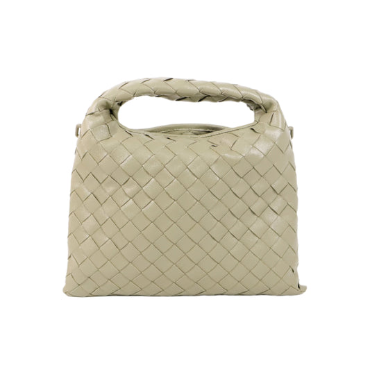 Bottega Veneta Mini Hop Bag Green Travertine