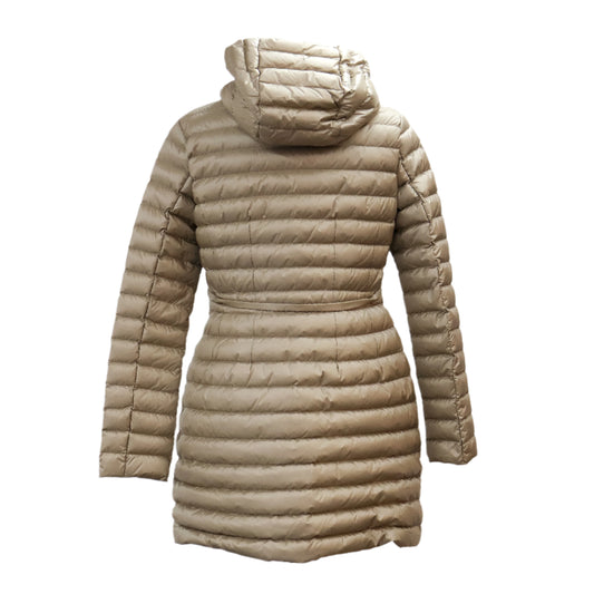 Moncler Barbel Down Long Parka Gold
