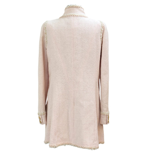 Chanel Jacket Tweed Pink