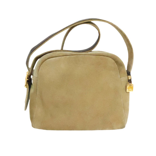 Loewe Vintage Suede Satchi Brown