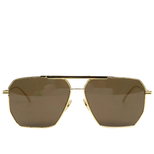 Bottega Veneta Sunglasses Gold Frame