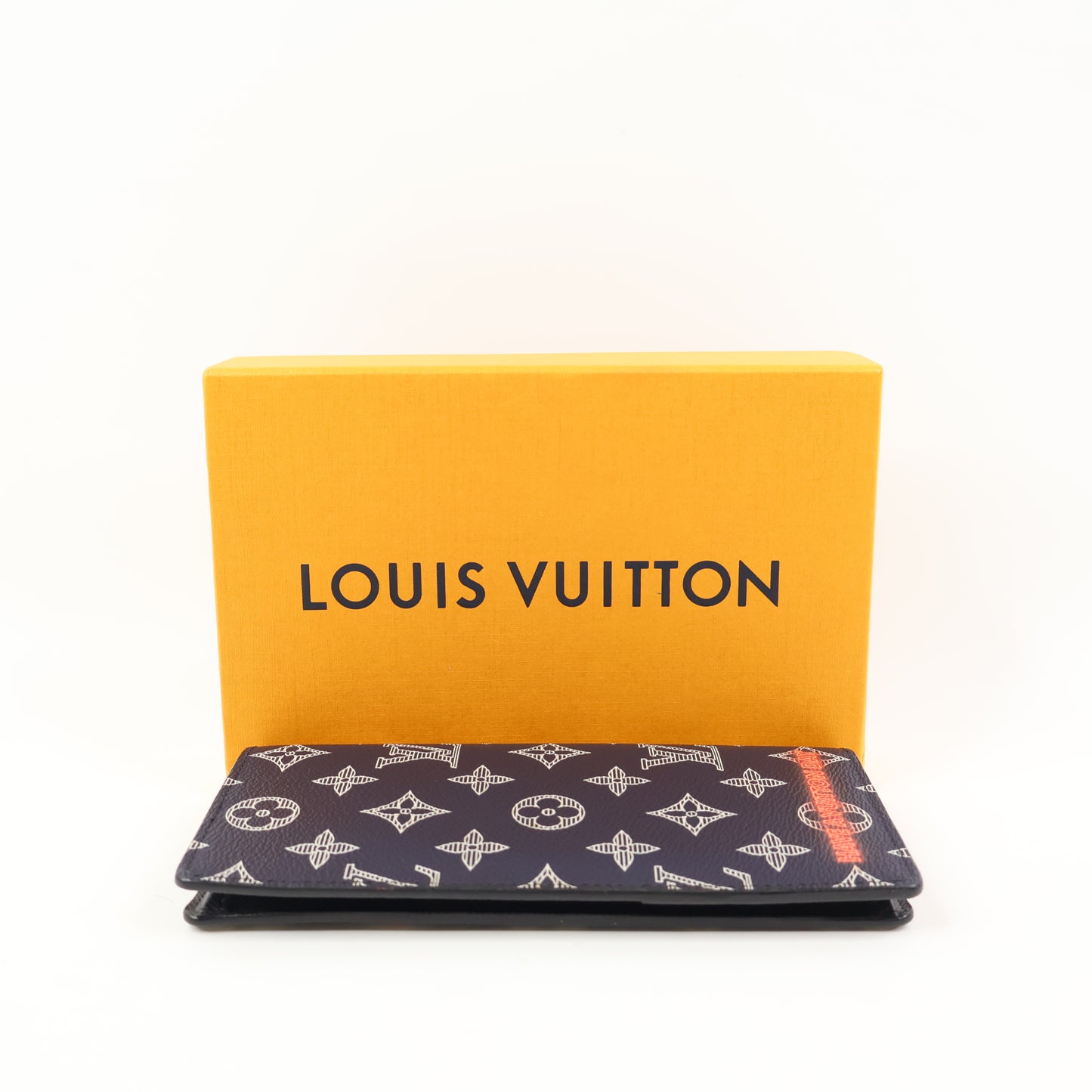 Louis Vuitton Long Wallet Upsidedown MNG Navy
