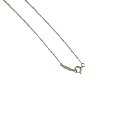 Tiffany & Co. Bow Necklace Silver