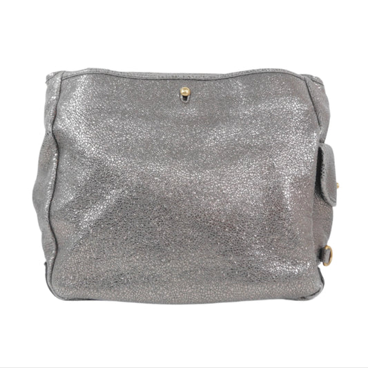 Saint Laurent Besace Bag Metallic Grey
