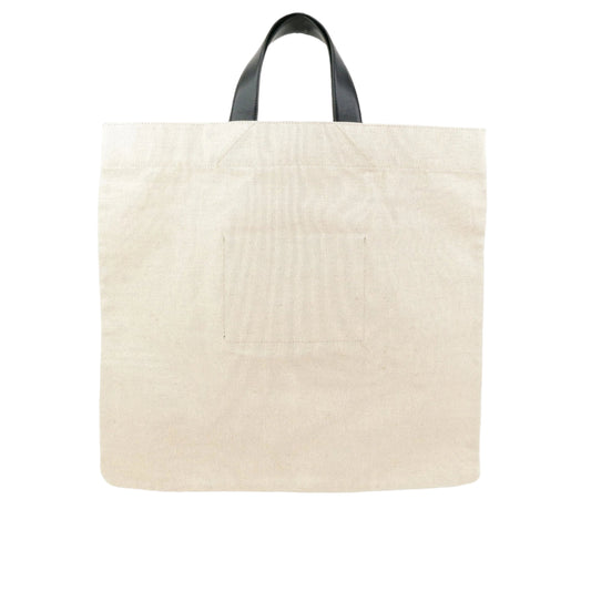 Jil Sander Tote Logo Print Canvas