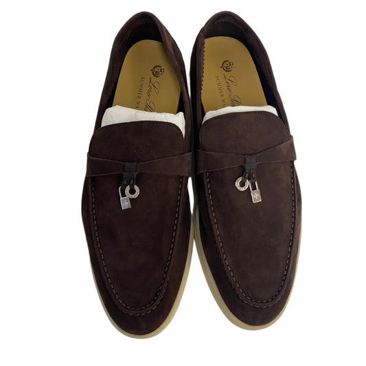 Loro Piana Loafers Brown Suede 40