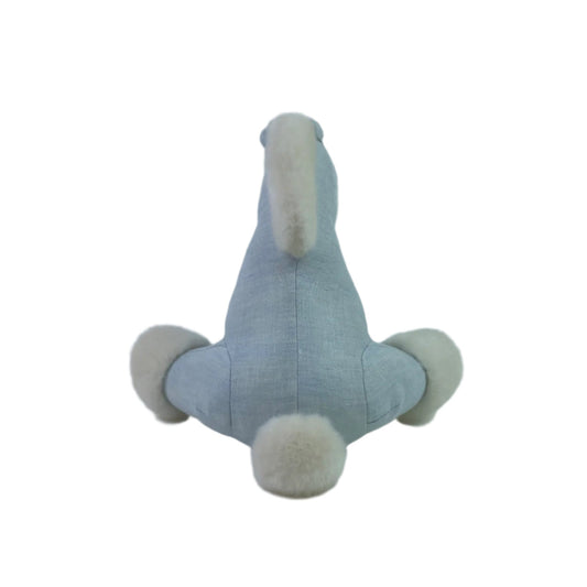 Hermes Baby Hermy Plush Blue Glacier