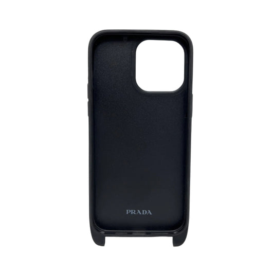 Prada iPhone Case 14 Pro Max Black