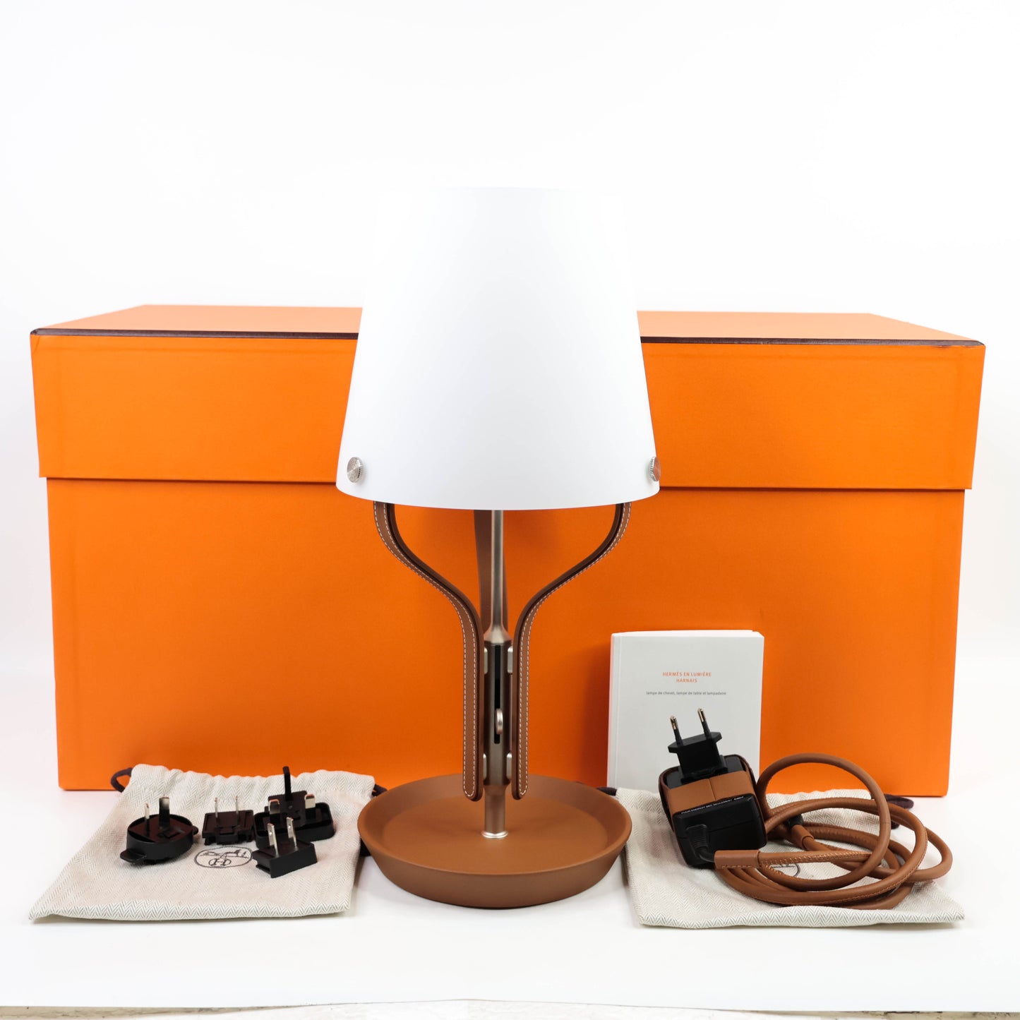 Hermes Harnais Table Lamb Gold