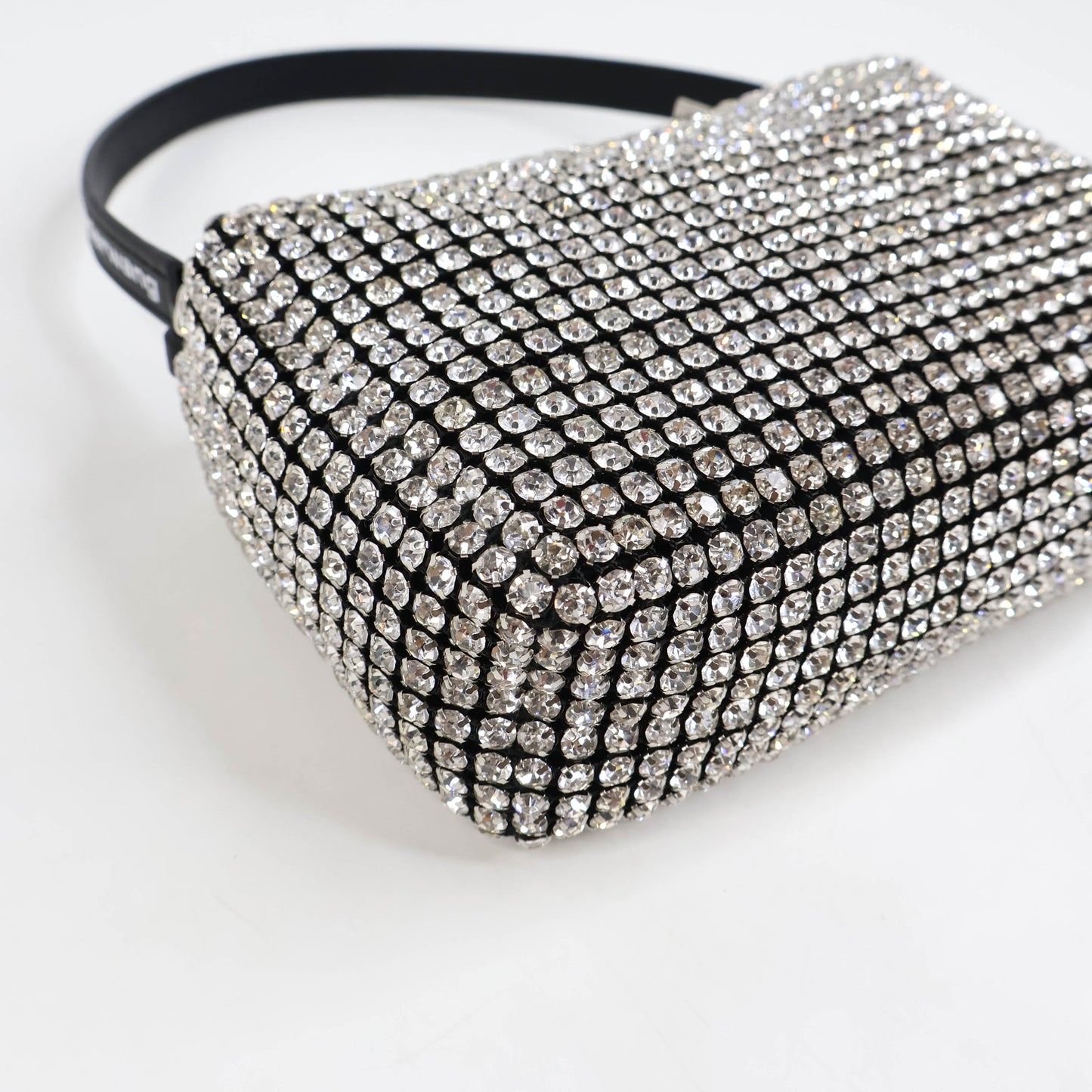 Alexander Wang Pouch Bag Black Crystal