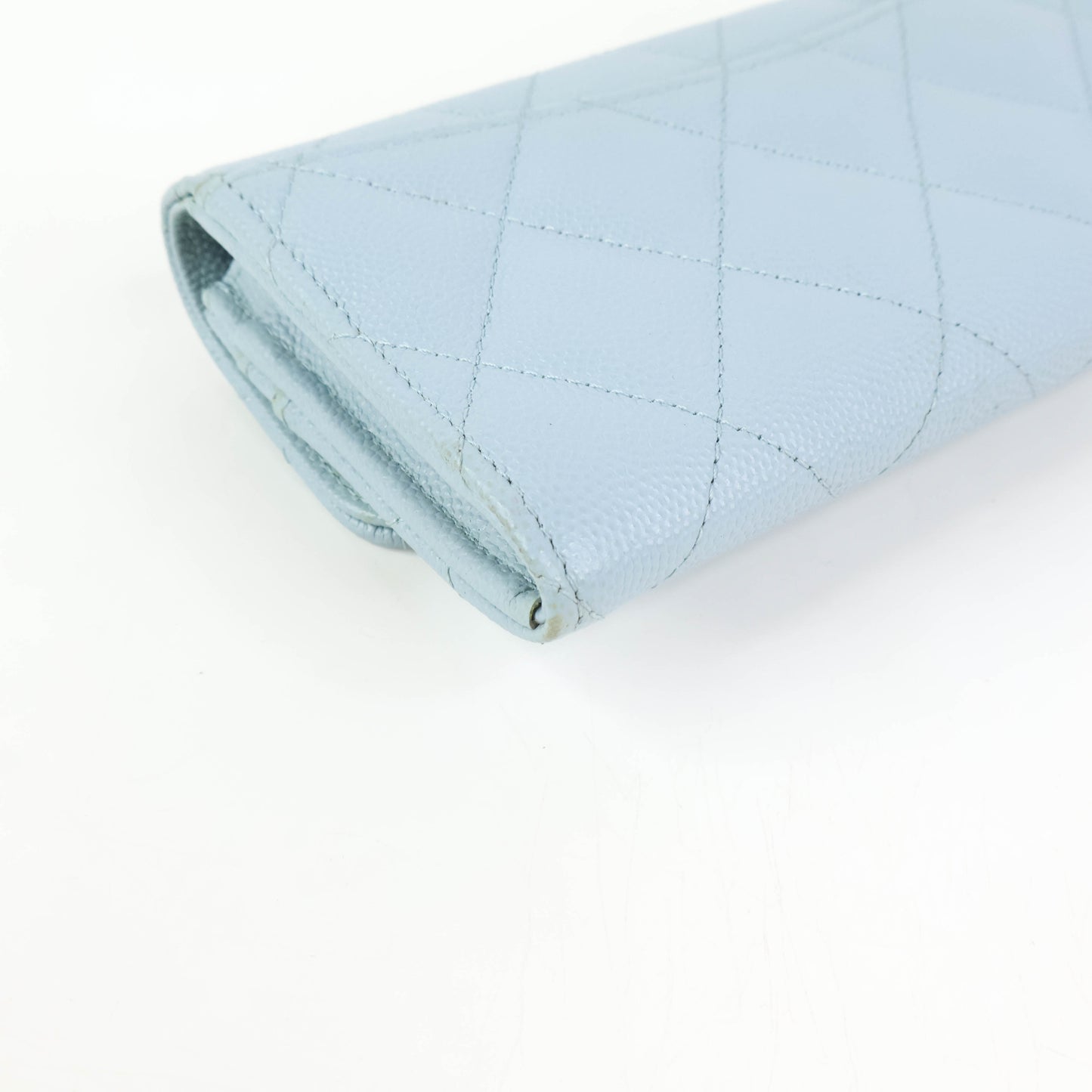 Chanel Classic Medium Wallet Light Blue