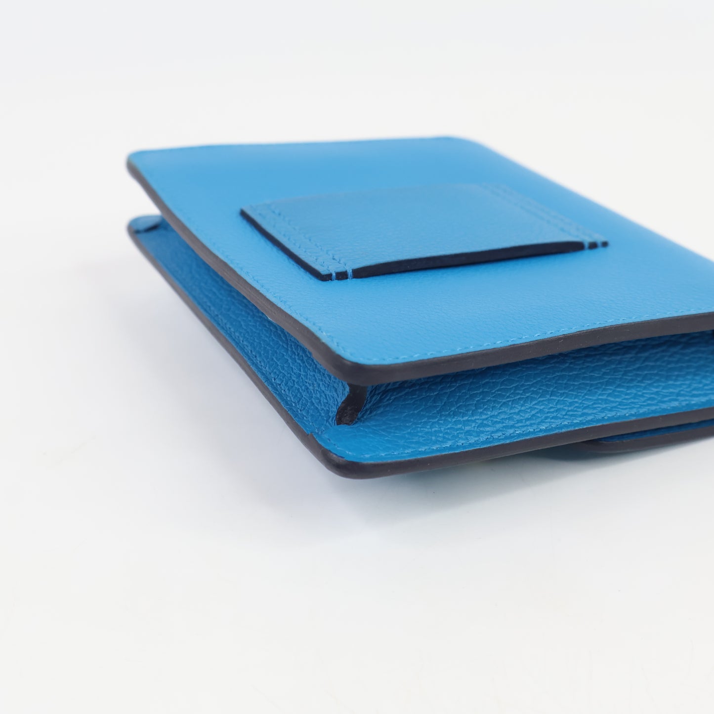 Hermes Roulis Slim Blue Frida Rose Maxico Evercolor PHW