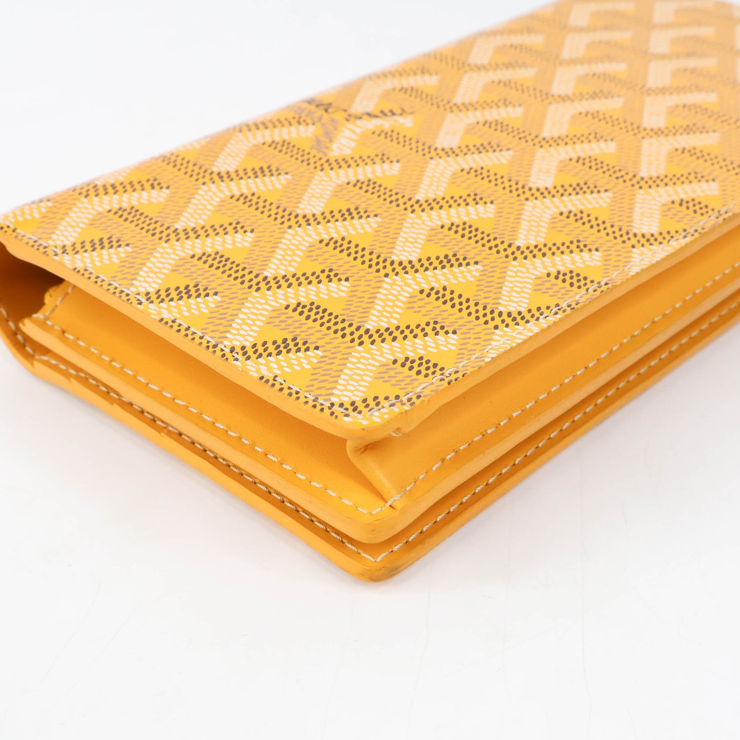 Goyard Richelieu Wallet Yellow