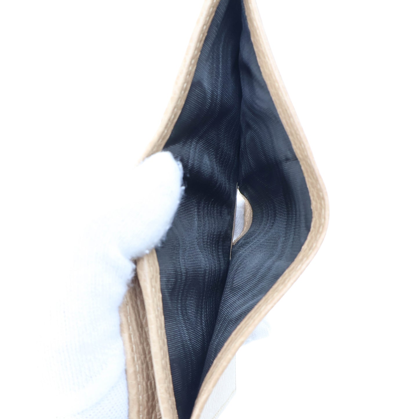 Gucci Marmont Compact Wallet Beige