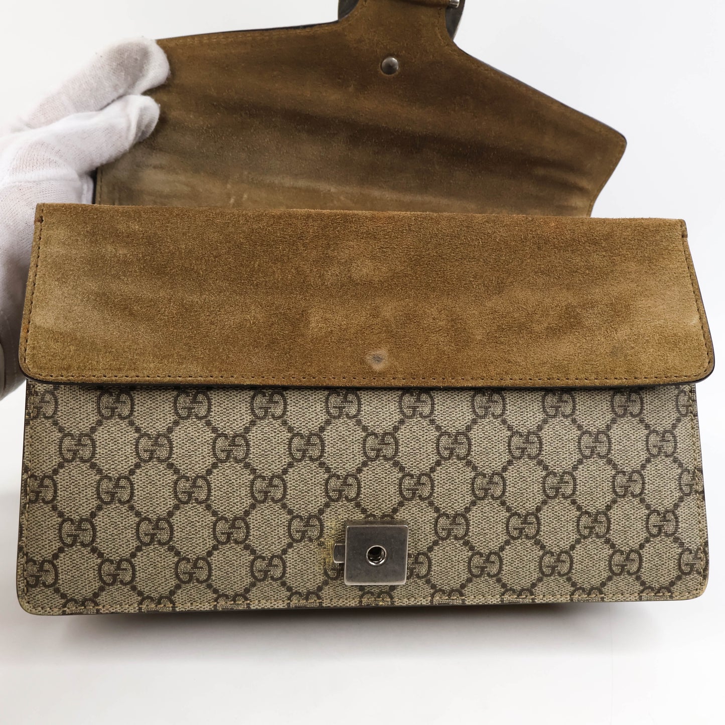 Gucci Dionysus Medium Suede Brown