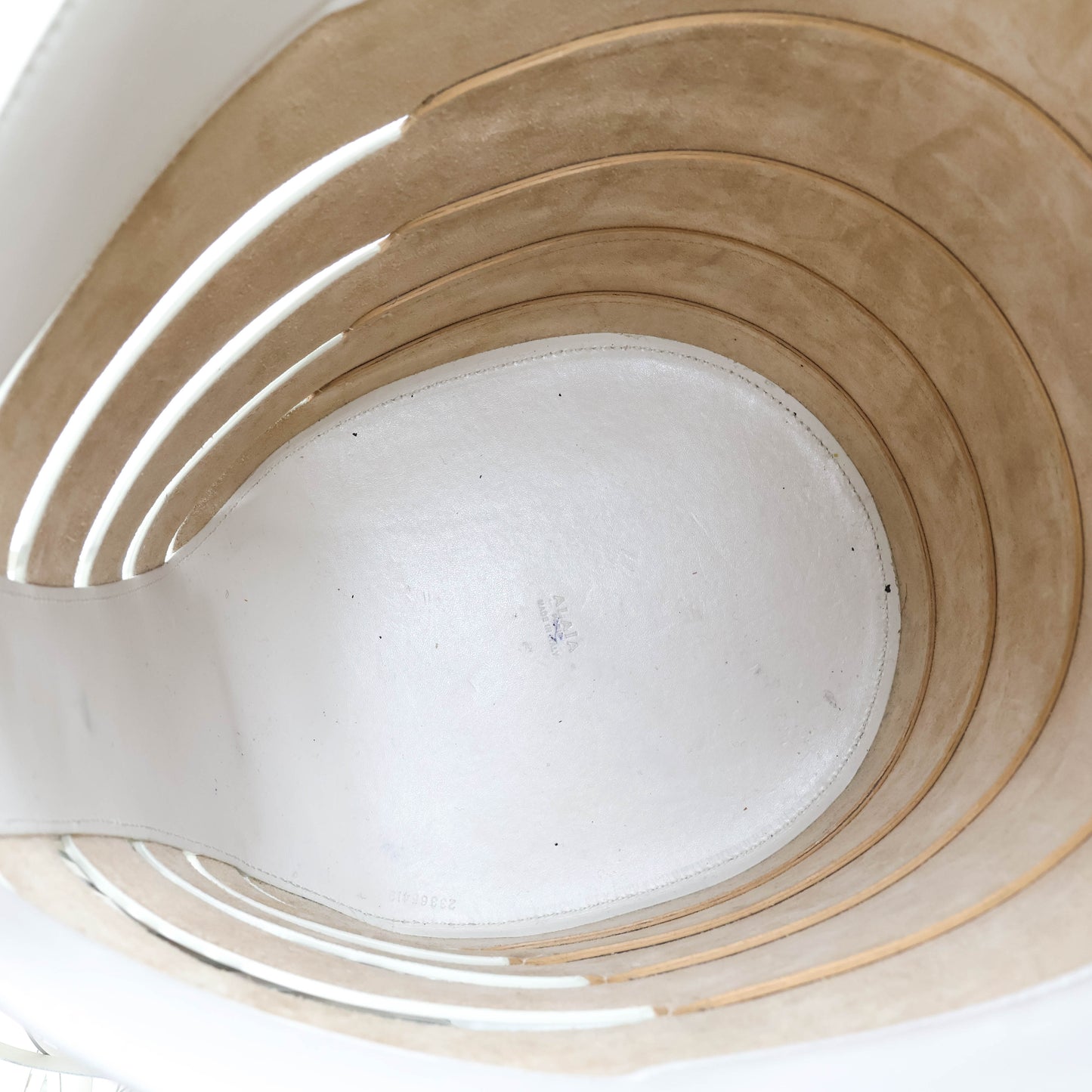 Alaia Babel Medium Bag White