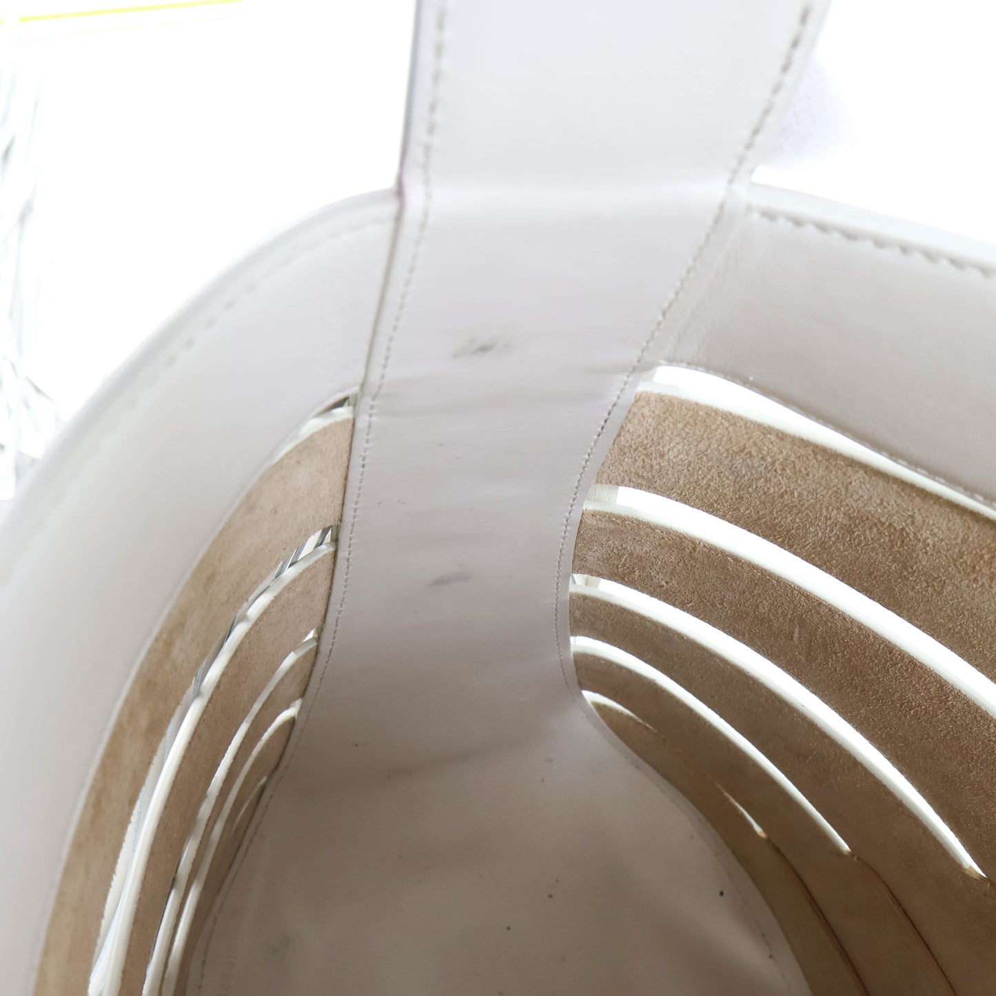 Alaia Babel Medium Bag White