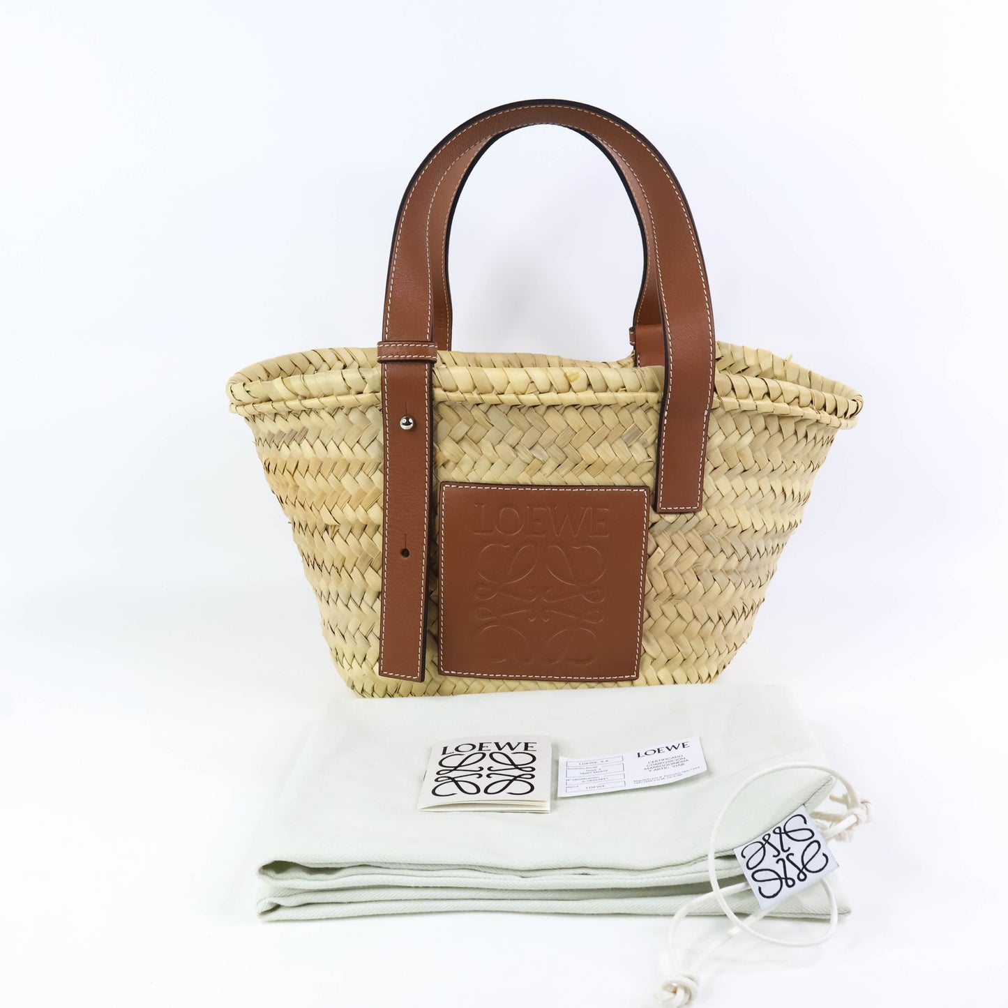 Loewe Basket Bag Small Natural Tan