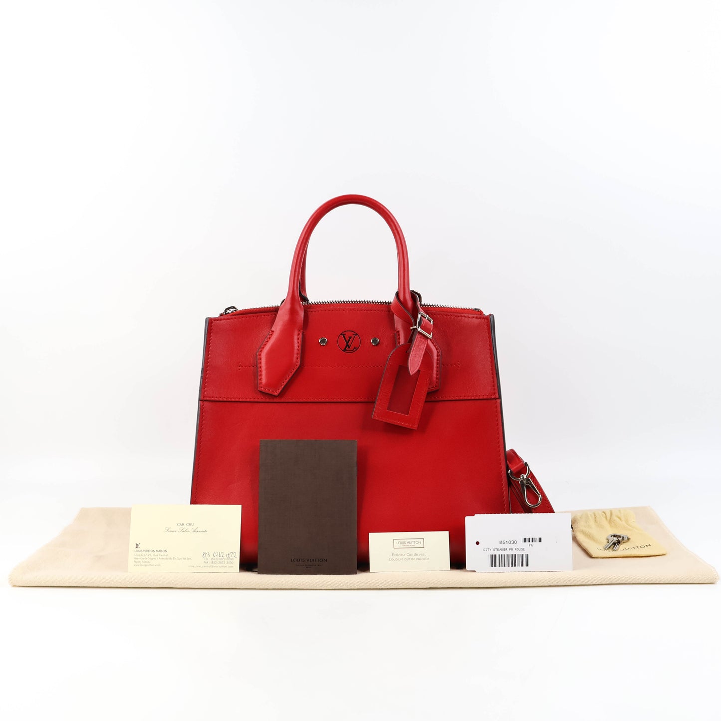 Louis Vuitton City Steamer PM Rouge
