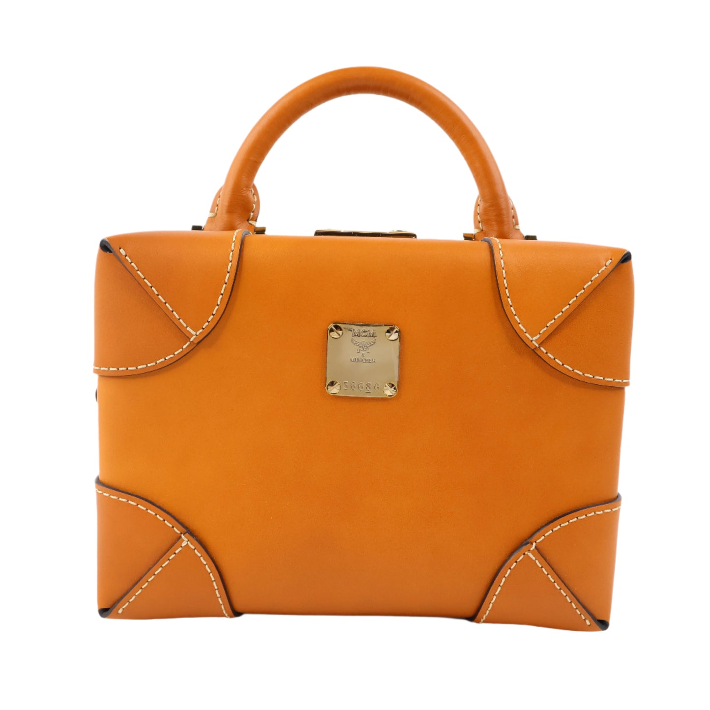 MCM Soft Berlin Crossbody Bag Brown