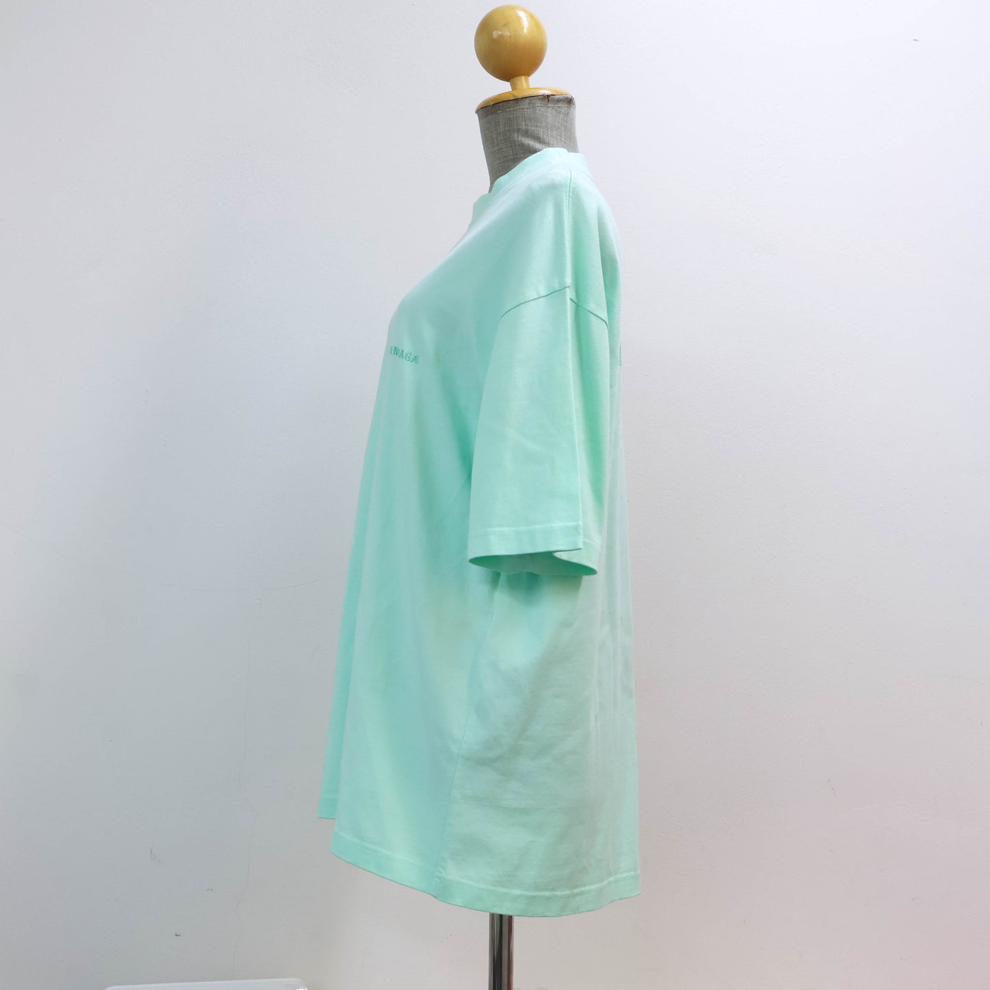 Balenciaga T-Shirt Logo Mint Green