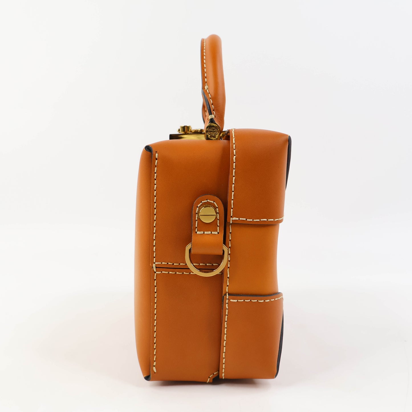 MCM Soft Berlin Crossbody Bag Brown