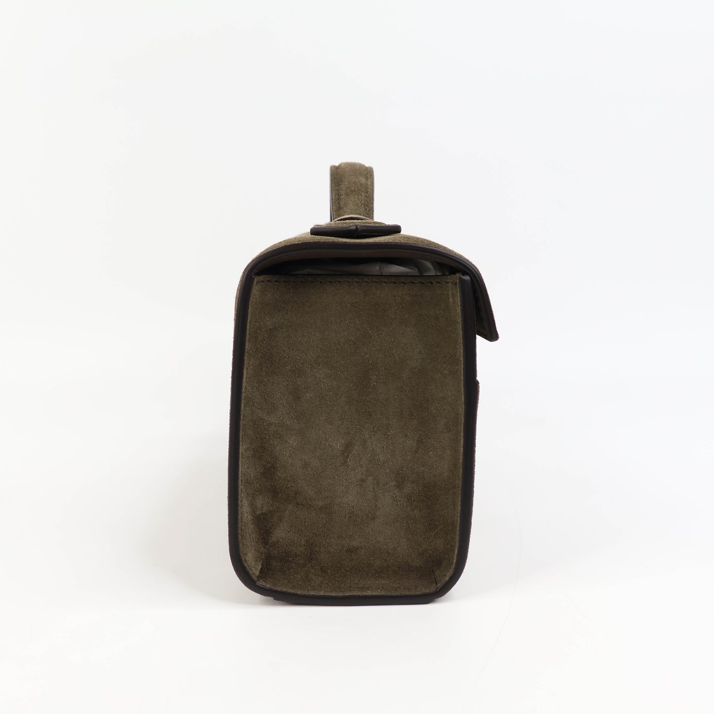 Savette Symmetry Pochette Brown Suede