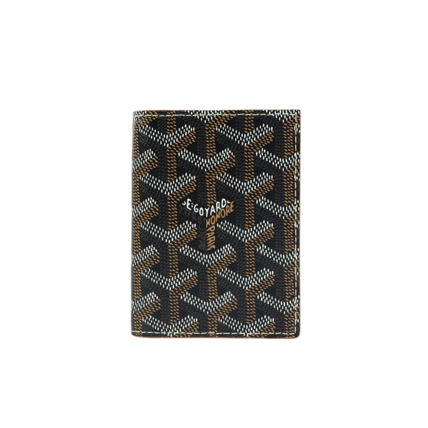 Goyard Porte-Cartes st Marc 2 Black Tan