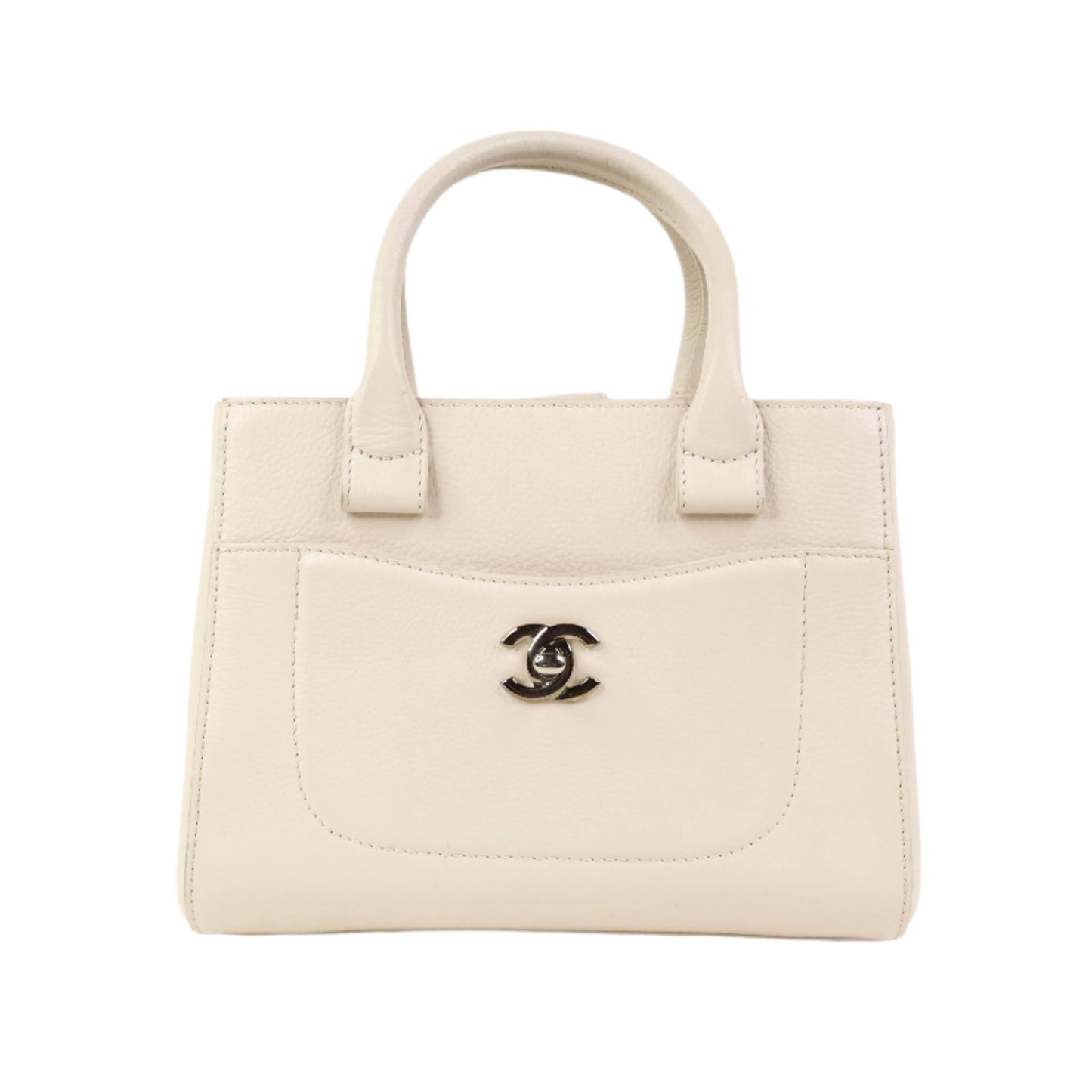 Chanel Neo Executive Mini Tote Cream