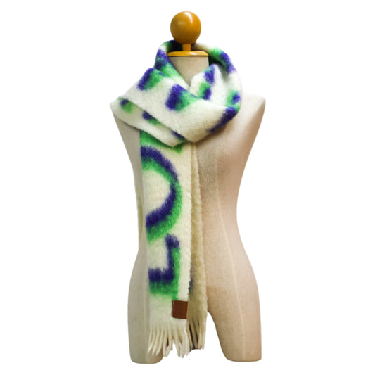 Loewe Scarf Wool White