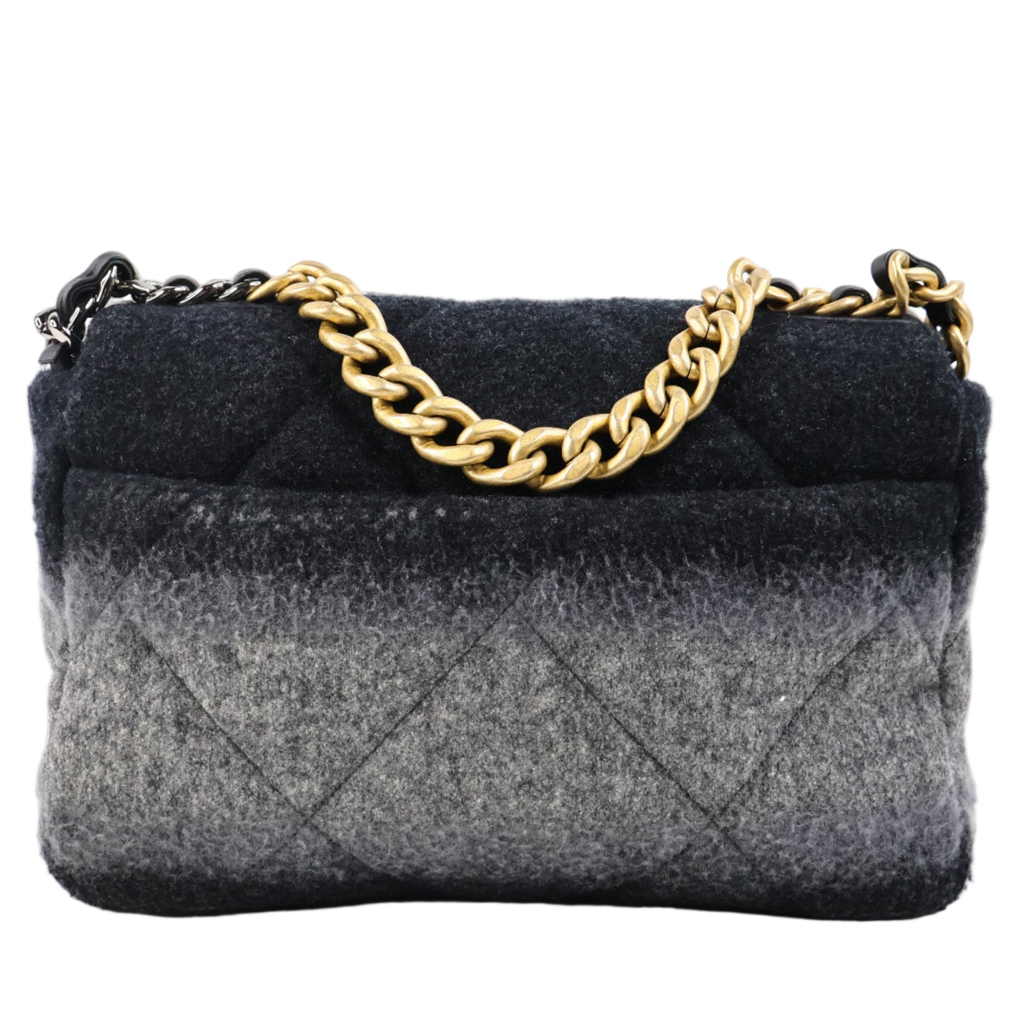 Chanel 19 Wool Ombre Grey