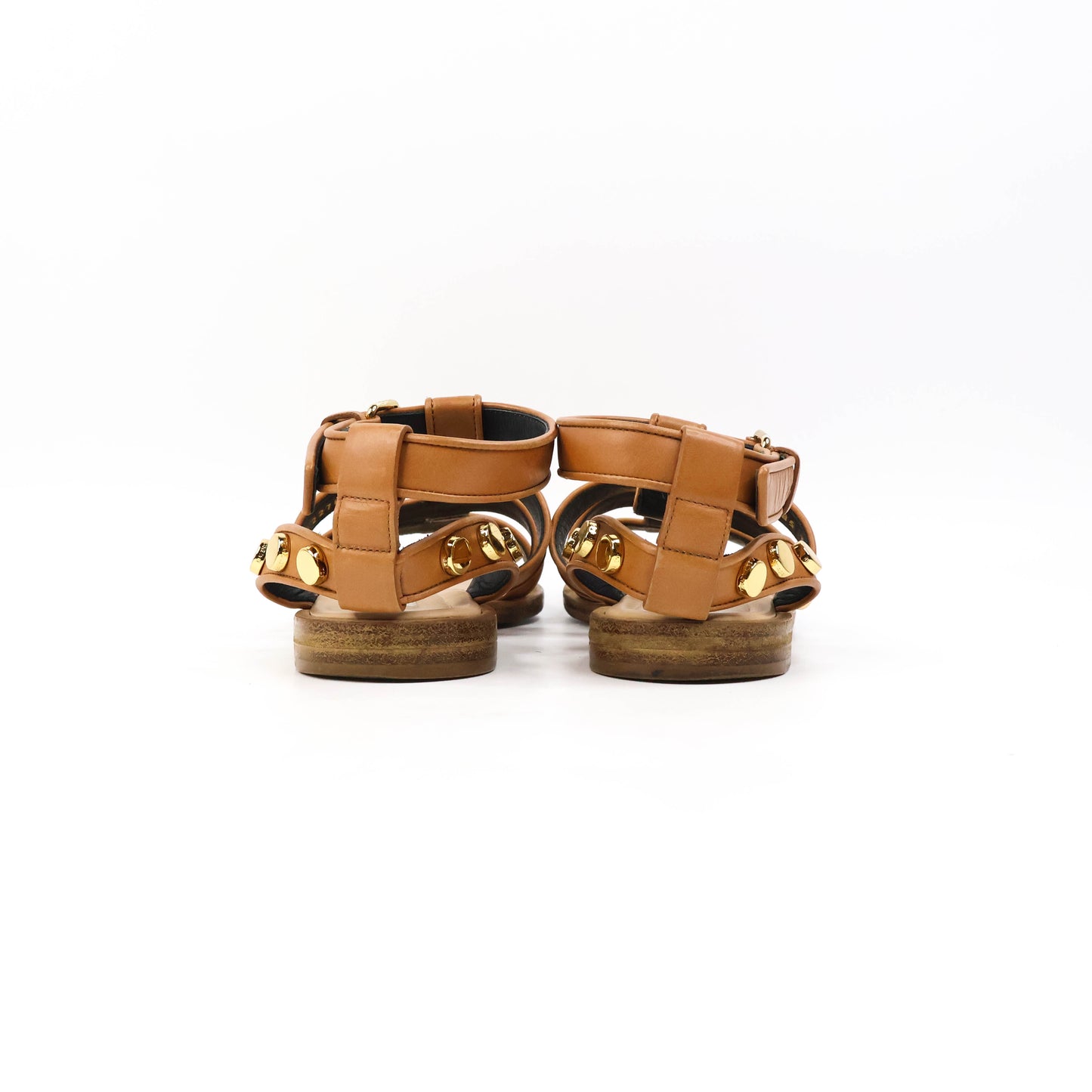 Balenciaga Gladiator Flat Brown 37