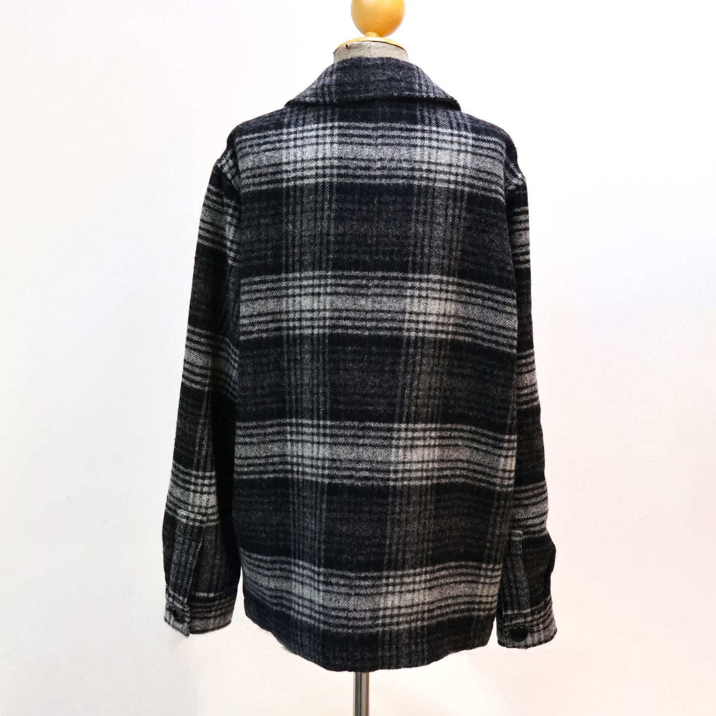 Ami Jacket Wool Black/Grey