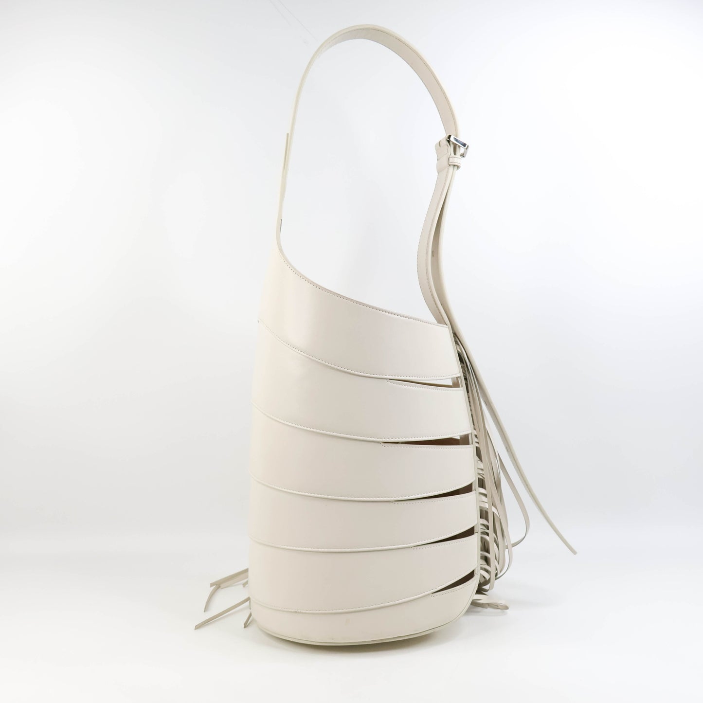 Alaia Babel Medium Bag White